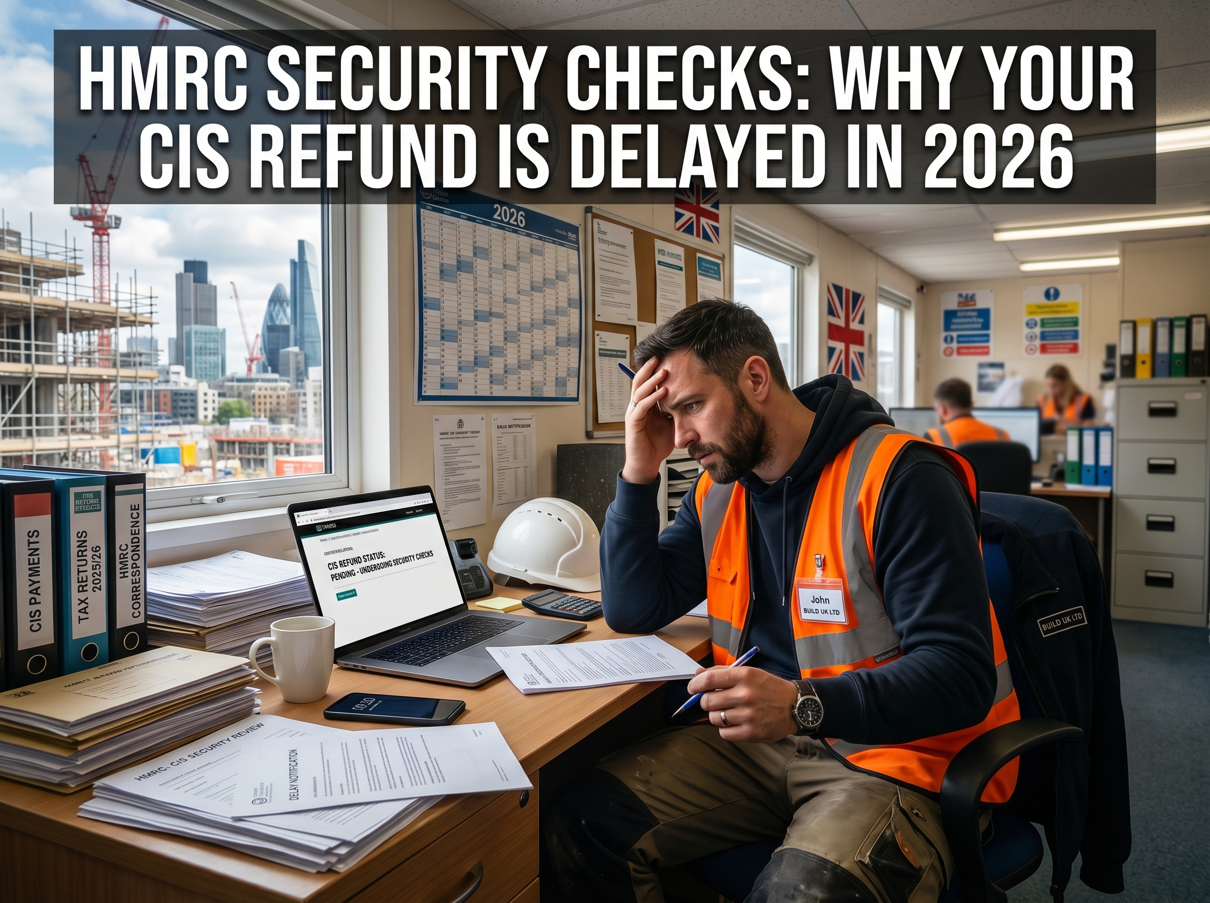 HMRC Security Checks: Why your CIS refund is delayed in 2026