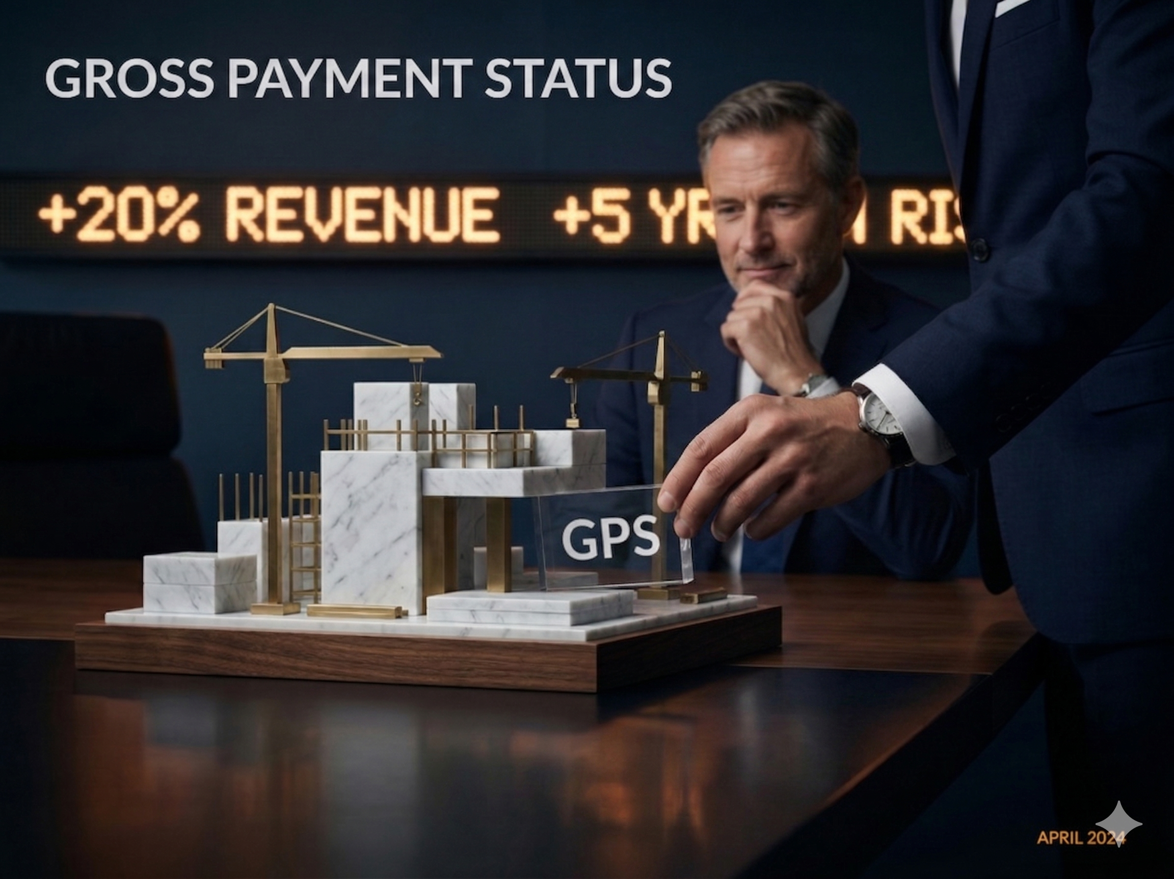 Gross Payment Status 2026: Protect Your Business from 20% Deductions