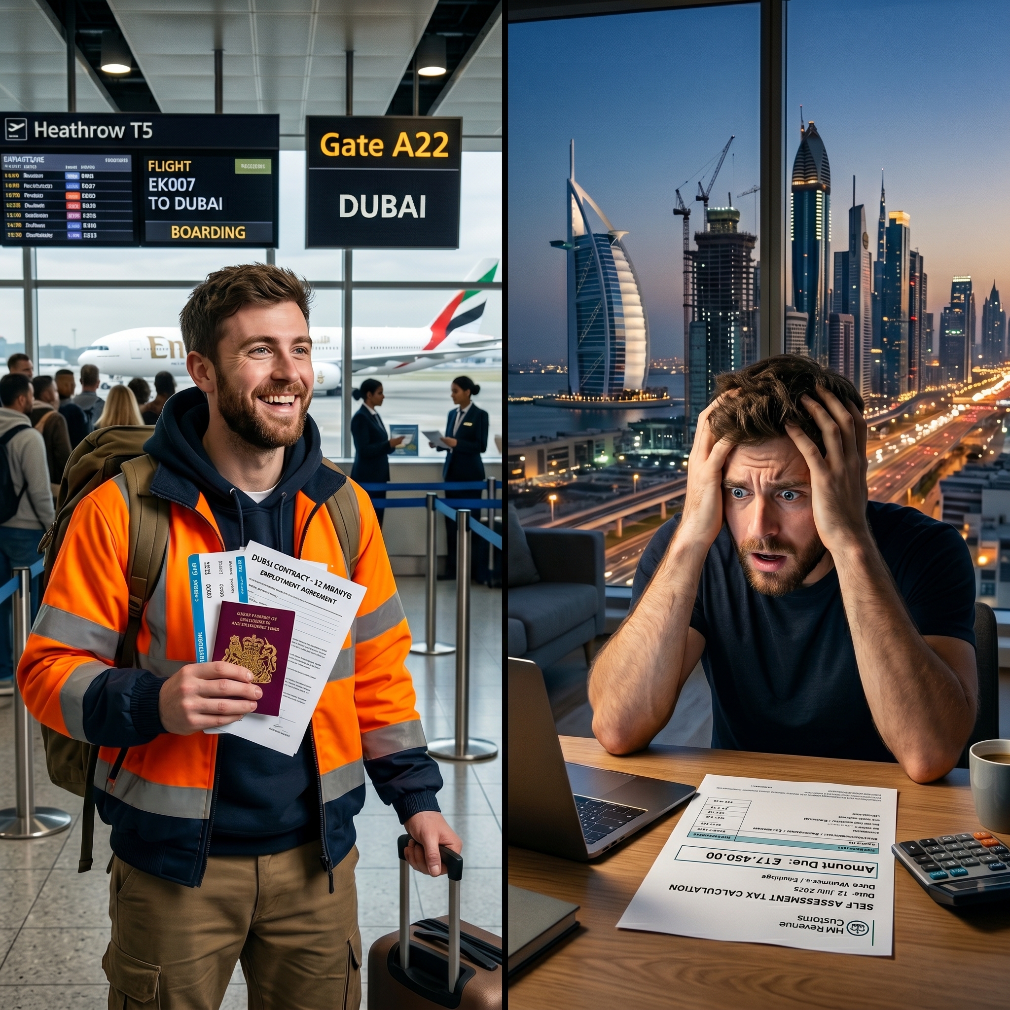 The Working Abroad CIS Trap: What Happens to Your UK Tax When You Take an Overseas Contract