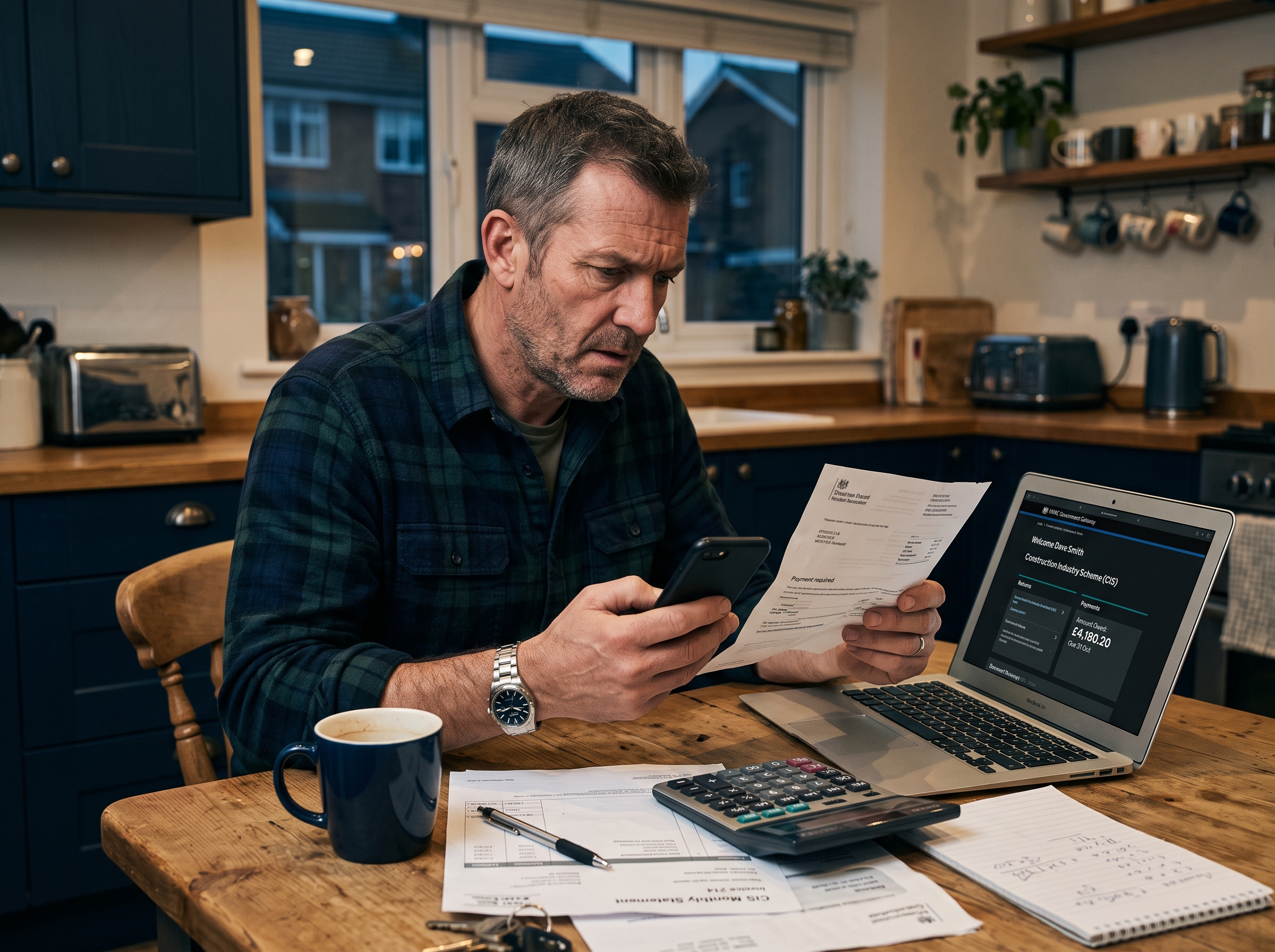 Payment on Account: The HMRC Bill That Blindsides Higher-Earning CIS Subcontractors