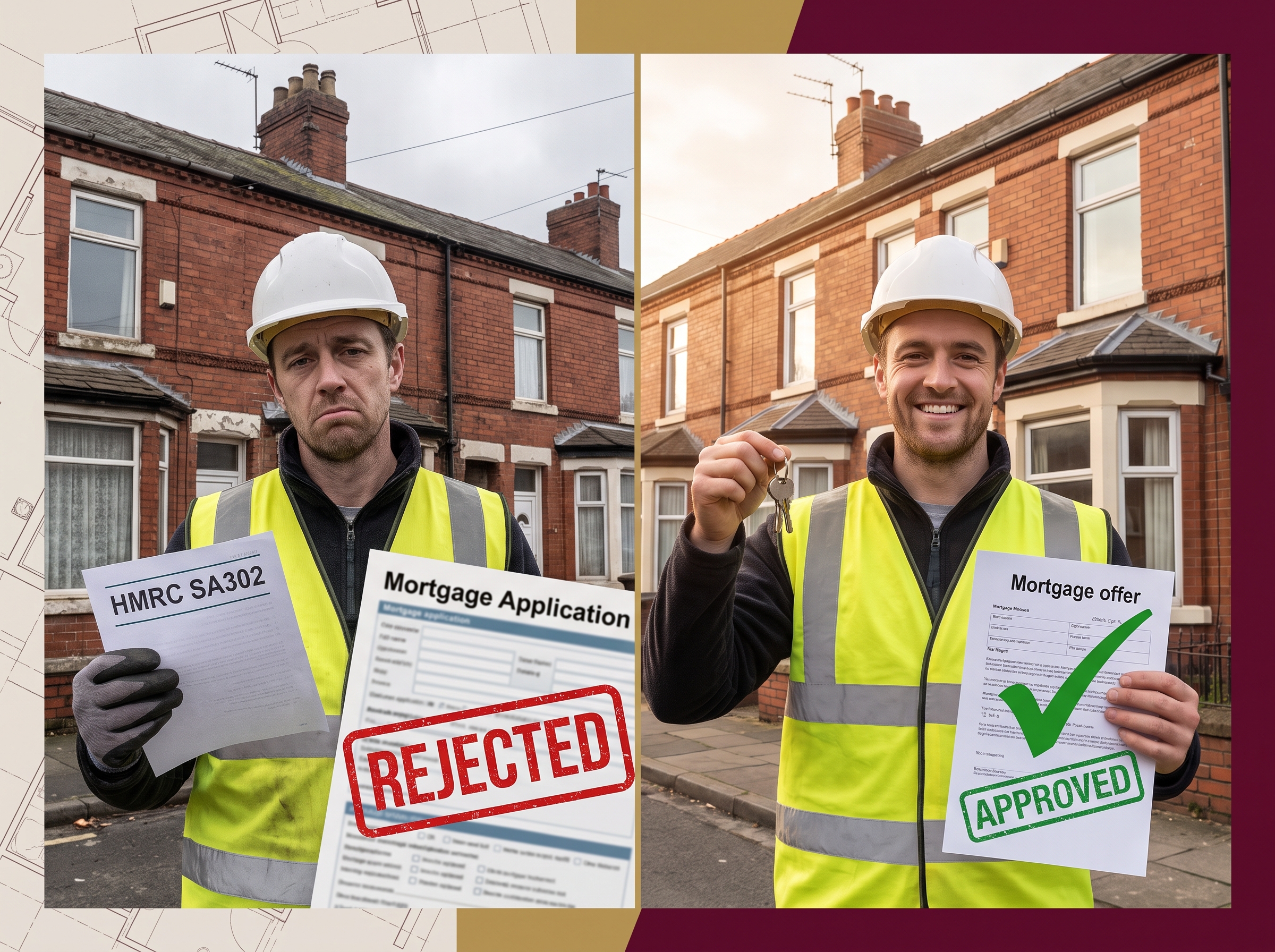 The SA302 Problem: Why CIS Subcontractors Get Rejected for Mortgages Despite Good Income